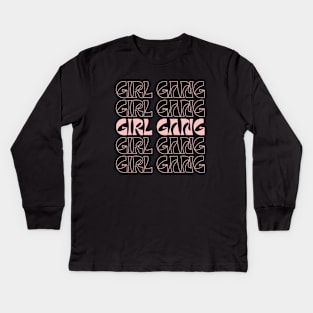 Girl gang Kids Long Sleeve T-Shirt